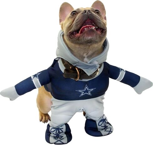 NFL Dallas Cowboys Officially Licensed Running Dog Costume by MODERN HERO Includes 2 pc Set - Bodysuit and Hat, Size XL in Saudi Arabia