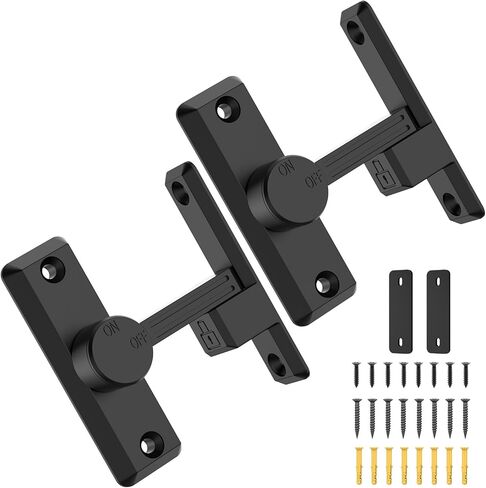 قفل باب الحظيرة المنزلق، 90/180 درجة مزلاج باب شاشة عالي التحمل، مزالج بوابة قلاب لباب الحظيرة، الحديقة، الخزانة، الحمام، الهواء الطلق، السياج، باب الحيوانات الأليفة (أبيض-قطعة واحدة) in Kuwait