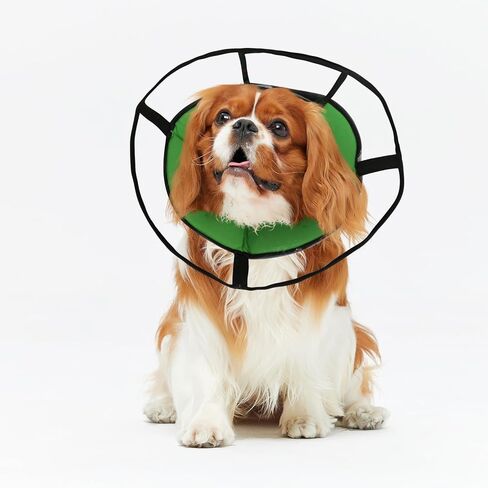 Dog Cone Soft Recovery Collars & Cones After Surgery for Medium Large Dogs, Adjustable Comfy Ecollars to Stop Licking, Adjustable, Dog Ecollars for Recovery (Contains PVC) Plastic: Superior Support in Saudi Arabia