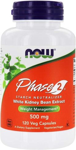 Now Foods, Phase 2 Starch Neutralizer, 500 mg, 120 Veg Capsules in Saudi Arabia
