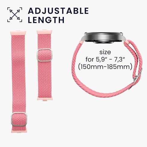 kwmobile Nylon Band Compatible with Xiaomi Mi Band 8 Pro - Band Replacement Strap for Fitness Tracker in Saudi Arabia