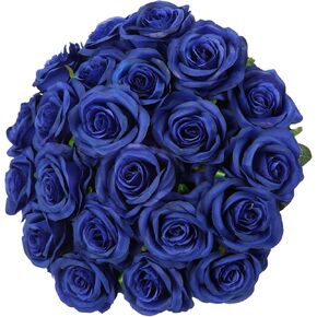 Jutom 30 Pcs Artificial Roses Burnt Orange Flowers Faux Rose Stems for Wedding Arrangement, Bridal Bouquet, Valentines Day, Centerpiece, Baby Shower, Party Decoration