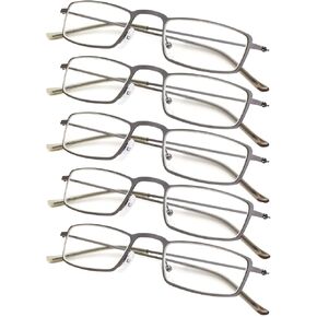 5 عبوات من نظارات القراءة خفيفة الوزن للرجال والنساء in Kuwait