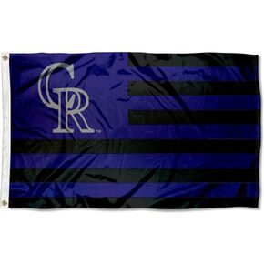 WinCraft Colorado Rockies Stars and Stripes Nation 3x5 Flag