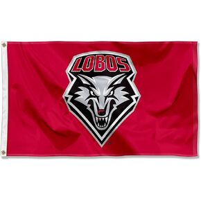 New Mexico Lobos UNM University Large College Flag