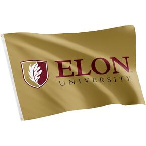 Desert Cactus Elon University Flag Phoenix Banners 100% Polyester Indoor Outdoor 3x5 feet Flags (Style 2a)