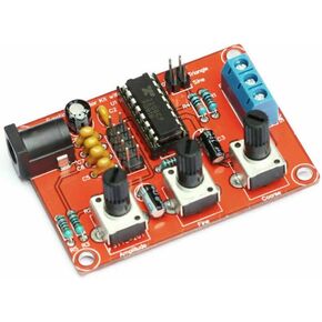 Mustpoint XR2206 Function Signal Generator DIY Kit Sine Output 1HZ-1MHZ with Acrylic Case by DIY