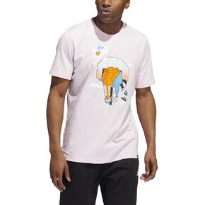 adidas Men's Slept On Tee, Black, Medium