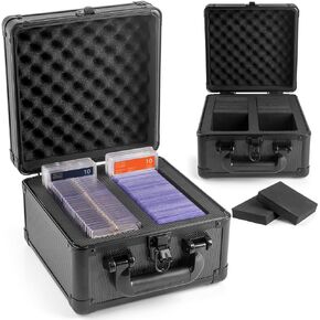 JoyHood Graded Card Storage Box, Top Loaders Storage Box, PSA Card Case Sports Card Case Slab Case for Trading Cards & Sports Cards