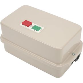 Magnetic Motor Starter, 37‑50A Overload Protection Waterproof 1 Phase 220/230V Magnetic Motor Control Switch Wide Application for Replacement in Kuwait