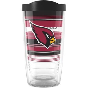 Tervis NFL Arizona Cardinals-Hype Stripes Insulated Tumbler, 24oz, Classic