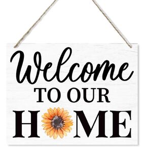 Strawberry Decor, Strawberry Kitchen Decor, Strawberry Wall Decor, Strawberry Dathroom Dec, Welcome Door Sign, Welcome To our Home Sign, Door Hanger Sign, Hanging Wooden Plaques Decor