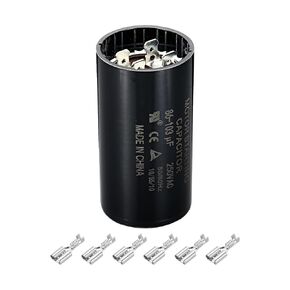 PATIKIL Motor Start Capacitor, 86-103uF/Mfd 220-250V 50/60Hz CD60 Run Capacitor Motor Starting Capacitor for Electric Motor Starts Running