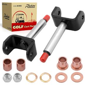 Roykaw Golf Cart Kingpin Repair Kit for Club Car DS 1981-up Gas/Electric Models, Replaces OEM # 1016386/1010150/1016389/8067/7048 - One Set for Whole Cart