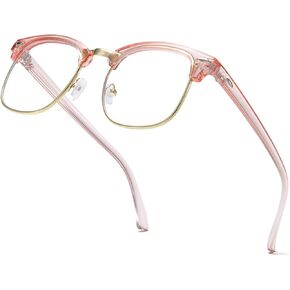 Stylish Half-Frame Computer Blue Light Blocking Glasses - Your Eye's Best Companion