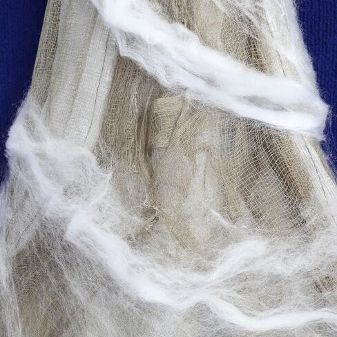 Needzo Cocoon Corpse, LED Light Up Halloween Hanging Decorations, Realistic and Spooky Haunted House, 15 Inches in Saudi Arabia