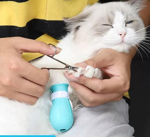 Adjustable Multifunctional Anti-Bite Shower net Bag，Cat Grooming Mesh Bag, Cat Bathing Bag，Cat Bath Brush and Cat Nail Clipper in Saudi Arabia
