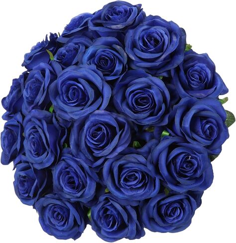 Jutom 30 Pcs Artificial Roses Burnt Orange Flowers Faux Rose Stems for Wedding Arrangement, Bridal Bouquet, Valentines Day, Centerpiece, Baby Shower, Party Decoration in Saudi Arabia