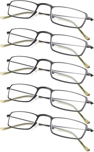 5-Pack Lightweight Readers Men Women Reading Glasses in Saudi Arabia