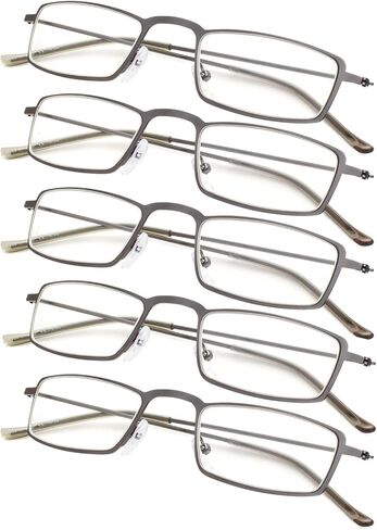 5 عبوات من نظارات القراءة خفيفة الوزن للرجال والنساء in Kuwait