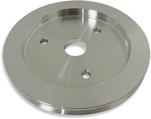DEMOTOR PERFORMANCE 3 Groove SWP Short Water Pump Polished Aluminum Crankshaft Pulley For Chevy BBC in Saudi Arabia