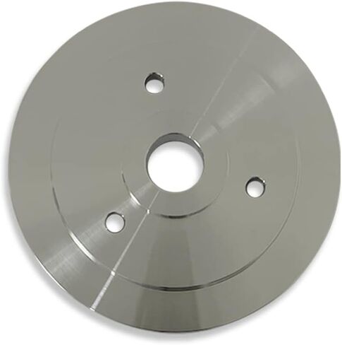 DEMOTOR PERFORMANCE 3 Groove SWP Short Water Pump Polished Aluminum Crankshaft Pulley For Chevy BBC in Saudi Arabia