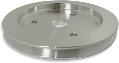 DEMOTOR PERFORMANCE 3 Groove SWP Short Water Pump Polished Aluminum Crankshaft Pulley For Chevy BBC in Saudi Arabia
