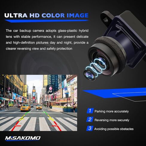 Rear View Backup Camera, Compatible with 2012-2015 Honda Pilot EX LX EX-L SE Touring 3.5L V6, Safety Reversing Parking Assist Reverse Camera, Replace 39530SZAA01 39530SZAA21 HO1960125 Back Up Camera in Saudi Arabia