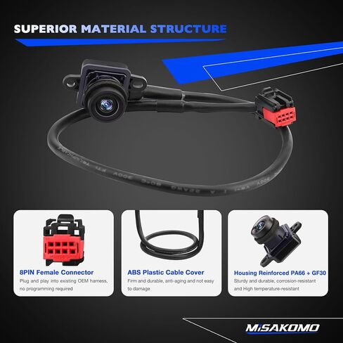 Rear View Backup Camera, Compatible with 2012-2015 Honda Pilot EX LX EX-L SE Touring 3.5L V6, Safety Reversing Parking Assist Reverse Camera, Replace 39530SZAA01 39530SZAA21 HO1960125 Back Up Camera in Saudi Arabia