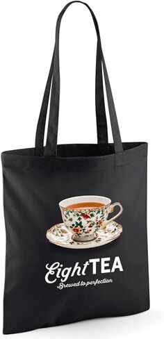 80th Birthday Gift Bag for Men Women Funny Gift Tote Shopping Age 80 Present 15 inches x 16.5 inches (Navy) in Saudi Arabia