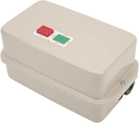 Magnetic Motor Starter, 37‑50A Overload Protection Waterproof 1 Phase 220/230V Magnetic Motor Control Switch Wide Application for Replacement in Kuwait