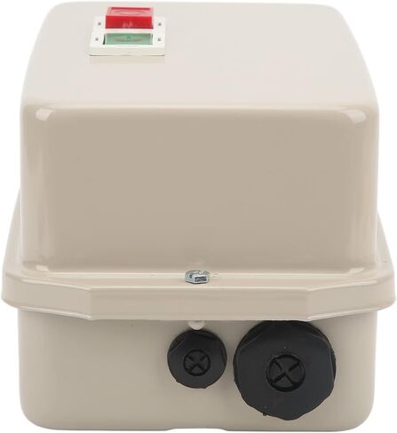 Magnetic Motor Starter, 37‑50A Overload Protection Waterproof 1 Phase 220/230V Magnetic Motor Control Switch Wide Application for Replacement in Kuwait