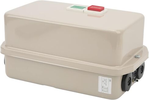 Magnetic Motor Starter, 37‑50A Overload Protection Waterproof 1 Phase 220/230V Magnetic Motor Control Switch Wide Application for Replacement in Kuwait