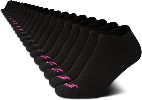Avia Women's Athletic Socks - 20 Pack Low Cut Ankle Socks (Shoe Size: 4-9) in Saudi Arabia