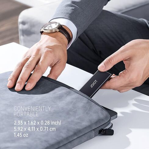 JOIOT SSD محمول يصل إلى 2000 ميجابايت/ثانية USB-C USB 3.2 Gen 2x2 SSD خارجي مع حافظة واقية محرك أقراص الحالة الصلبة الخارجي مقاوم للصدمات من النوع C (1 تيرابايت) in Kuwait