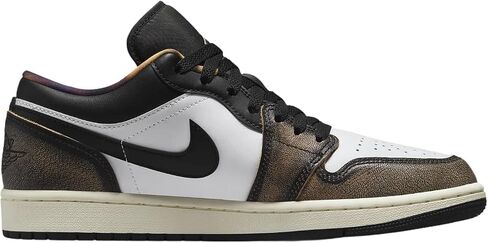 حذاء Jordan Air 1 Low SE للرجال، أسود/أبيض أونيكس-أبيض، 10.5 in Saudi Arabia