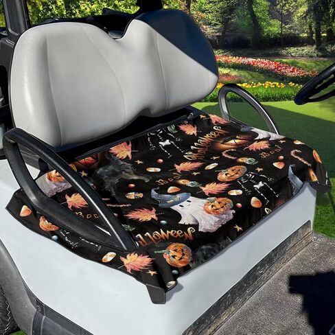 Golf Cart Seat Cover Golf Cart Accessories Golf Cart Seat Towel Blanket Club Car Seat Covers Durable & Soft Machine Washable in Kuwait