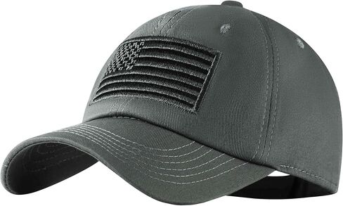 American Flag Hats for Men Women Low Profile USA Baseball Cap Outdoor Dad Hat Black in Saudi Arabia