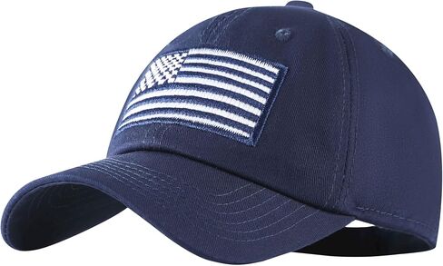American Flag Hats for Men Women Low Profile USA Baseball Cap Outdoor Dad Hat Black in Saudi Arabia