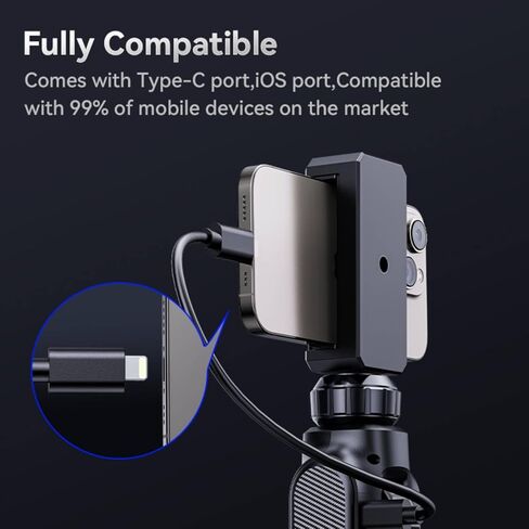 منظار مفصلي ثنائي الاتجاه، كاميرا منظار فحص 1.5 متر/5 قدم مع كاميرا على شكل ثعبان معقوفة مقاس 7.9 مم IP67، كاميرا فحص 1080 بكسل لهواتف iPhone وAndroid والهاتف الخلوي غير متضمن in Kuwait