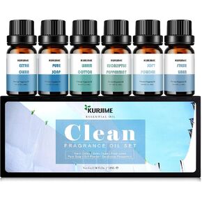 Essential Oils Set, Men Scents Fragrance Oil Essential Oils for Diffuser | Sandalwood, Teakwood, Sweet Tobacco, Cinnamon & Pine Needle, Woody Vetiver, Cologne Aromatherapy Oils for Men, 6x10ml in Saudi Arabia