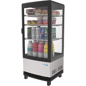 KoolMore CDCU-3C-SS ثلاجات تجارية، ستانلس ستيل