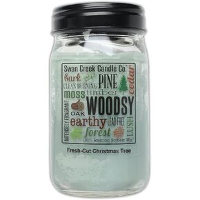 Swan Creek Candle - Fresh Cut Christmas Tree 24 oz Jar