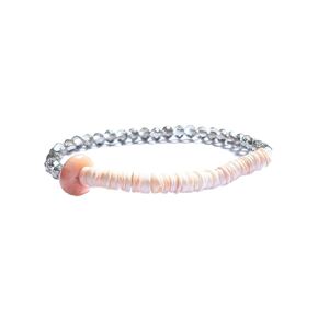 Indigo & Lime Beauty beads bracelet by IMEL Studio for balance and stability (natural gemstones)