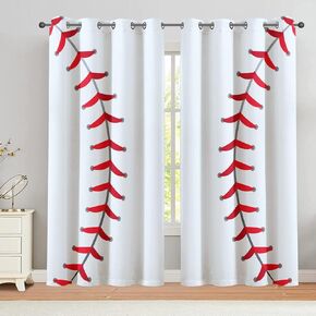 Curtains Darkening Blackout Curtains 42 x 63 inch (2 Panel) Grommet Top Window for Bedroom and Living Room Southwestern Stripes