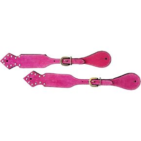 Leather Youth Spur Straps Adjustable Pair Ply Durable and Stylish Men's and Women's Spur Straps