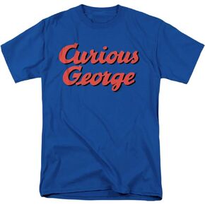 Curious George Logo Unisex Adult T Shirt