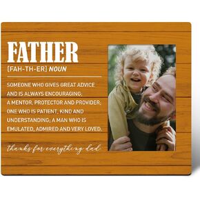 Dad Picture Frame Gifts, Dad Gifts from Daughters Son Kids, Dad Gifts for Birthday, Fathers Day Christmas Gifts for Dad, Father Gifts, You Are My Story Teller My Teacher My Hero
