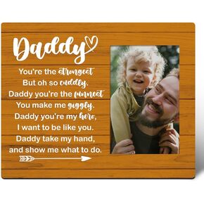 Dad Picture Frame Gifts, Dad Gifts from Daughters Son Kids, Dad Gifts for Birthday, Fathers Day Christmas Gifts for Dad, Father Gifts, You Are My Story Teller My Teacher My Hero in Kuwait