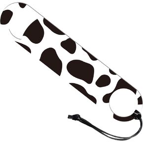 GLOBLELAND Cow Art Stainless Steel Bottle Opener with PU Cord Beer Bottle Opener Flat Bottle Opener Heavy Duty Bar Funny Bartender Opener for Home Kitchen Bar Restaurant, 7inch